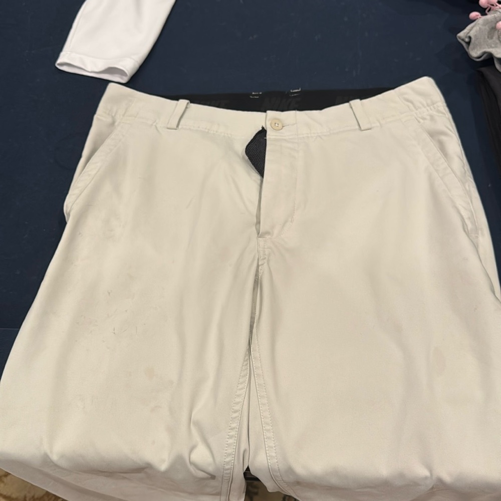 Stained Nike dri fit golf pants